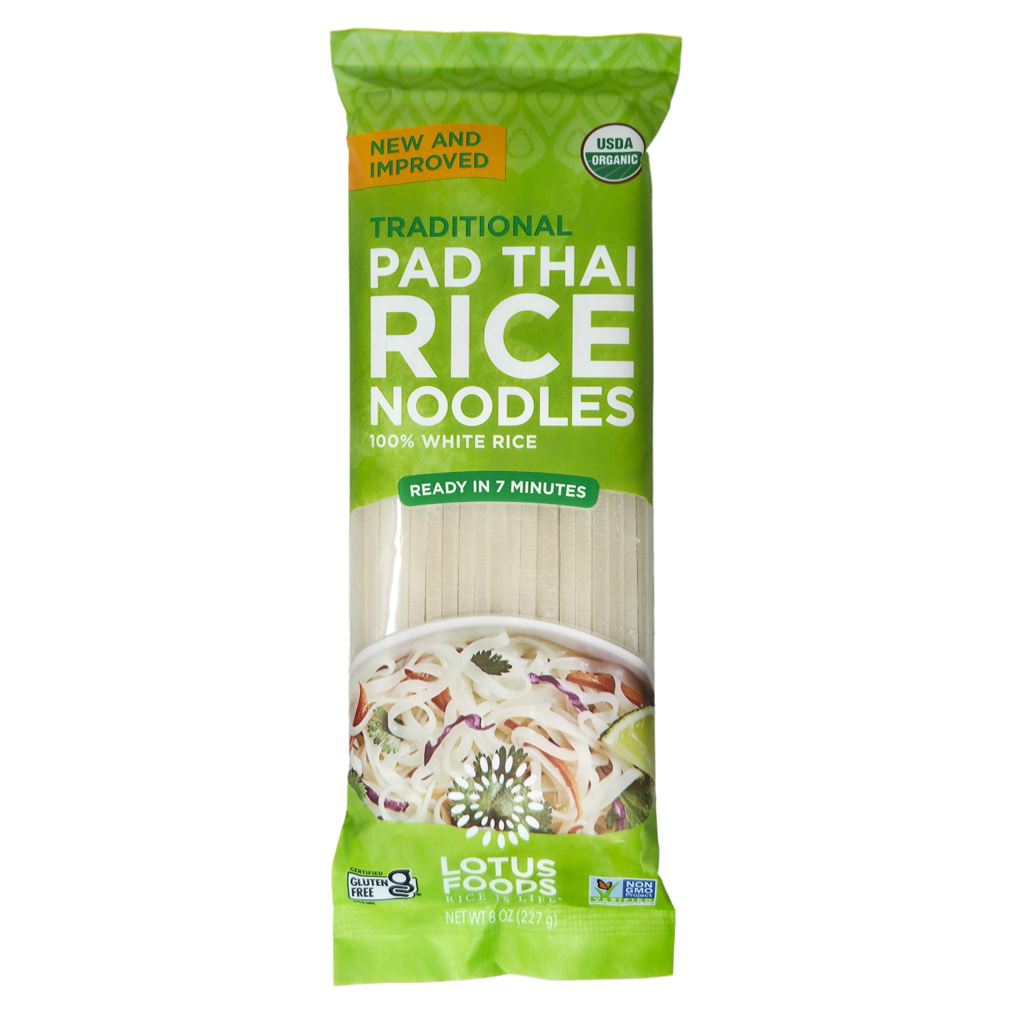 Lotus Foods Traditional Pad Thai Rice Noodles - 8oz.