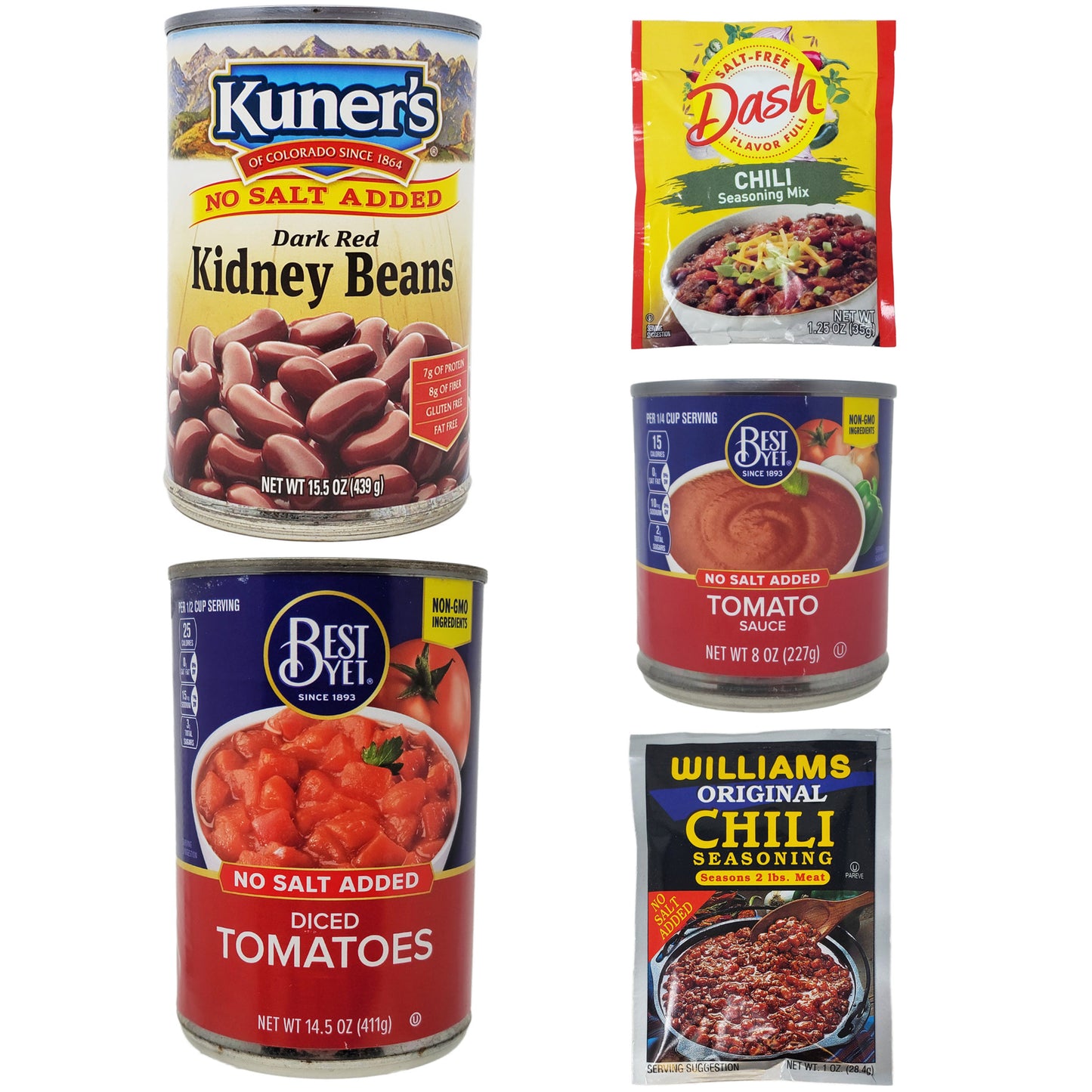 Low Sodium Chili Cookout Kit