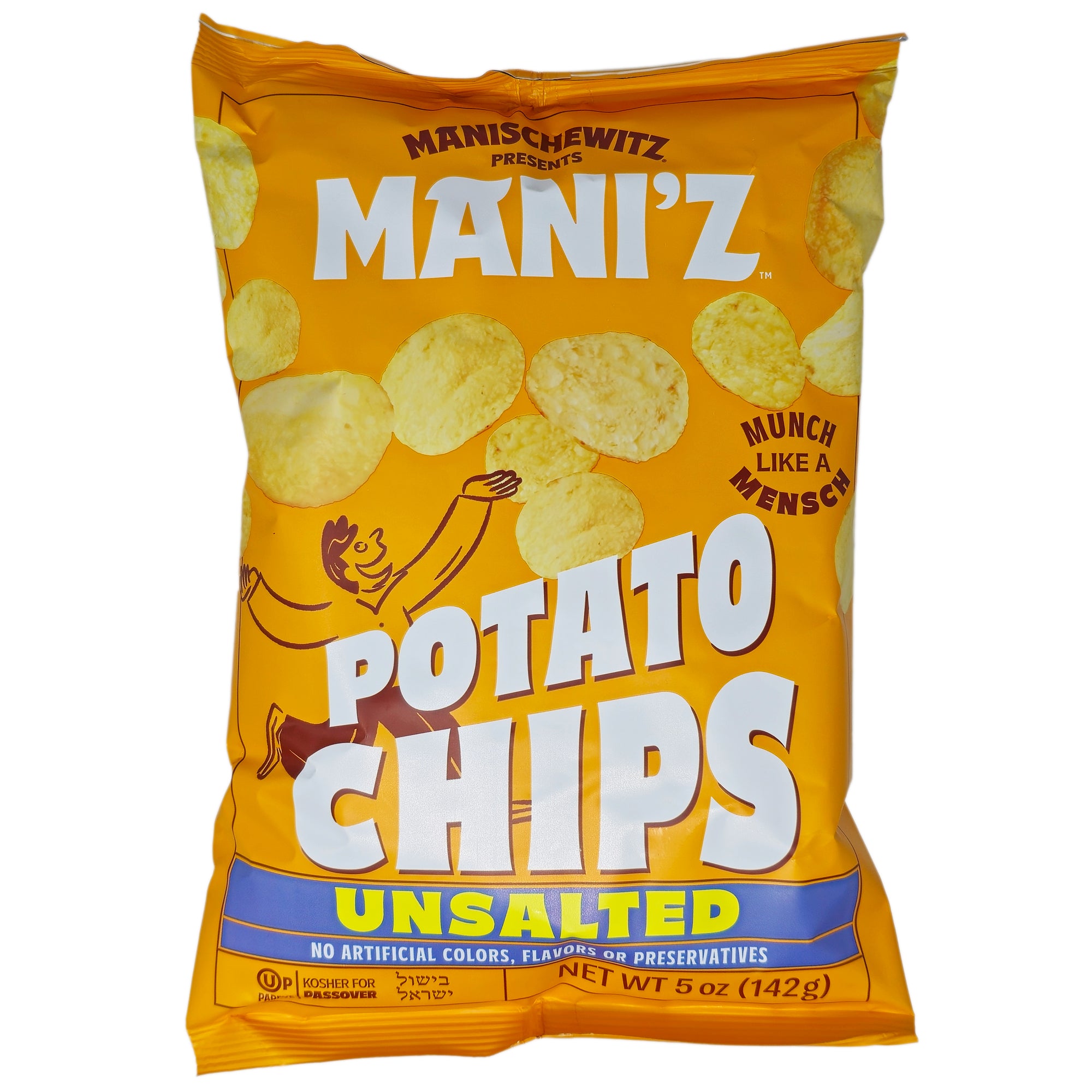 Mani'z Potato Chips Unsalted - 5oz - Healthy Heart Market