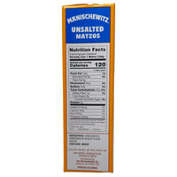 Manischewitz Unsalted Matzos - 10oz.