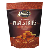 Mano's Unsalted Pita Strips - 6.5oz.