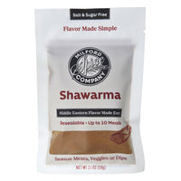Milford Spice Co. Shawarma Salt Free Seasoning - 2.1oz