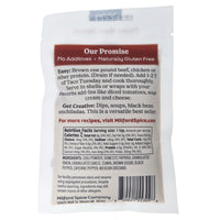 Milford Spice Co. Taco Tuesday Salt Free Seasoning - 2 oz