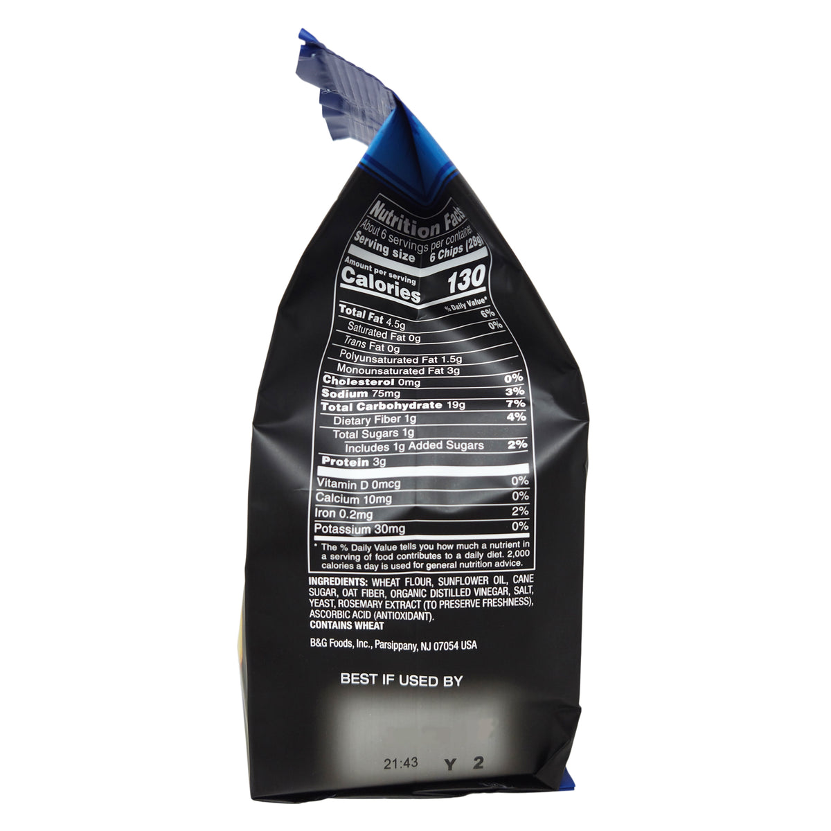 New York Style Authentic Baked Bagel Crisps Plain - 6oz