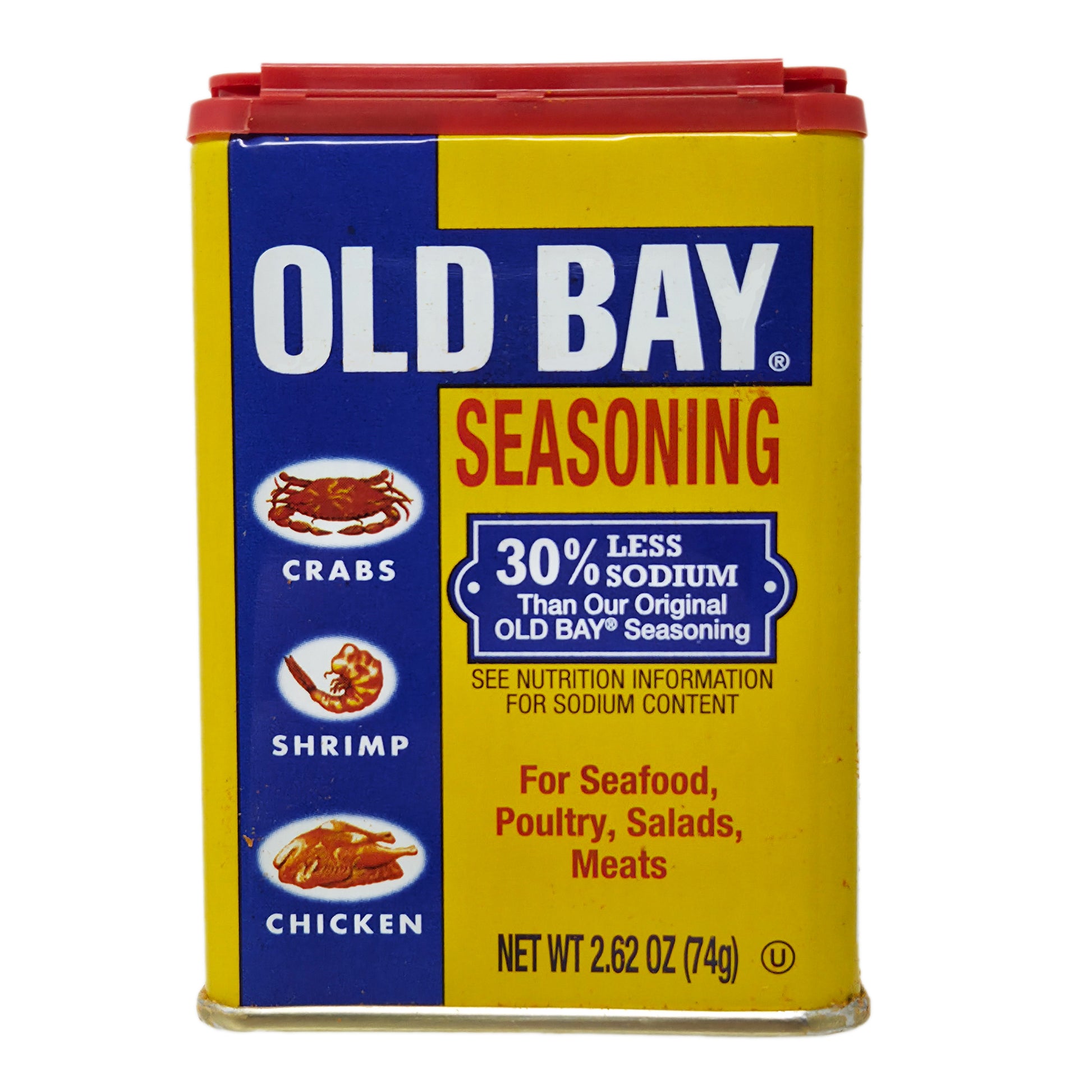 Old Bay Seasoning 30% Less Sodium - 2.62oz - Healthy Heart Market