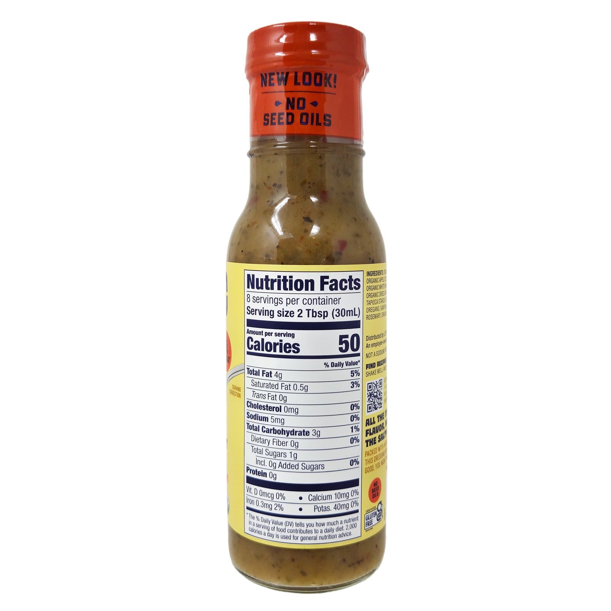 Organicville Organic No Added Salt Italian Dressing Organicville Organic No Added Salt Italian Dressing