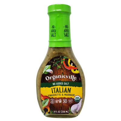 Organicville No Salt Added Italian Vinaigrette & Marinade - 8oz.