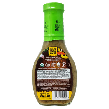 Organicville No Salt Added Italian Vinaigrette & Marinade - 8oz.