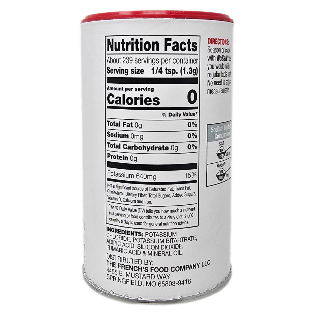 Original NoSalt Sodium-Free Salt Alternative- 11oz – Healthy Heart Market