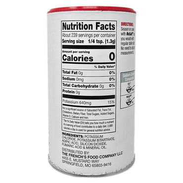 Original NoSalt Sodium-Free Salt Alternative- 11oz