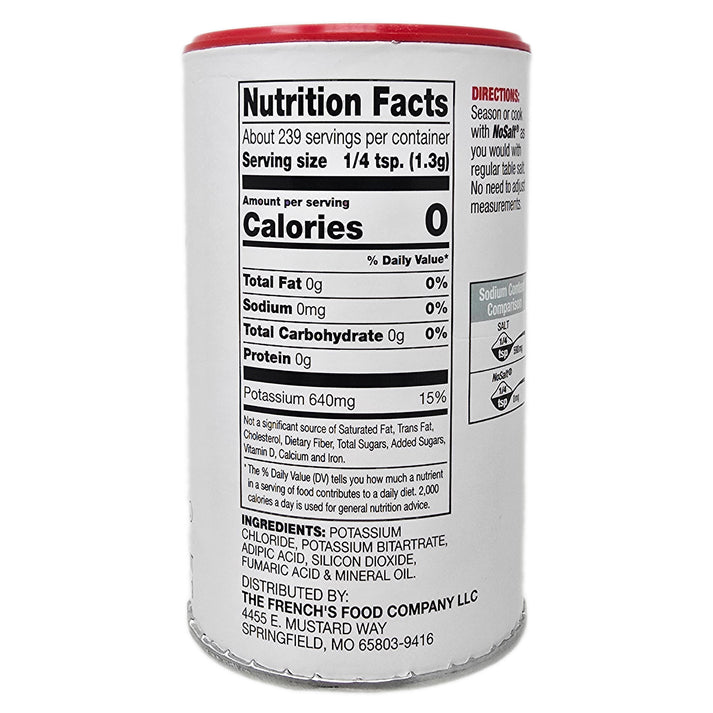 Original NoSalt Sodium-Free Salt Alternative- 11oz – Healthy Heart Market