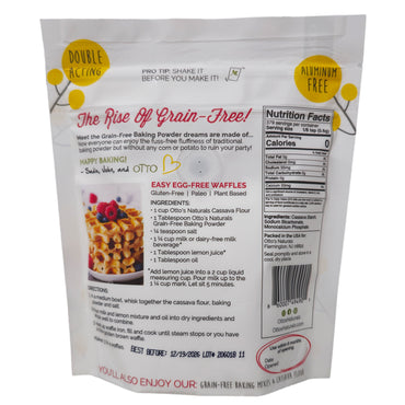 Otto's Naturals Grain-Free Baking Powder - 8oz.