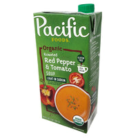 Pacific Organic Light in Sodium Roasted Red Pepper & Tomato Soup - 32oz.