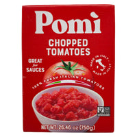 Pomi No Sodium Added Chopped Tomatoes- 26.46oz