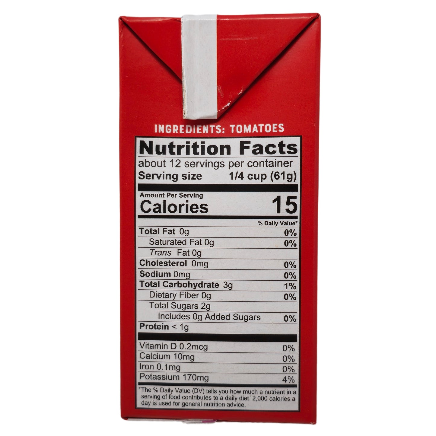 Pomi No Sodium Added Chopped Tomatoes- 26.46oz