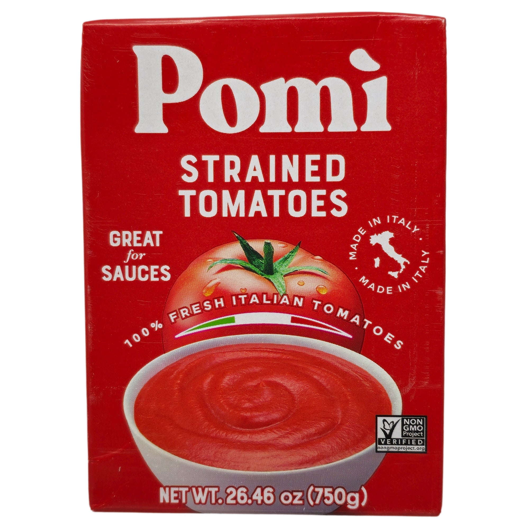 Pomi No Sodium Added Strained Tomatoes- 26.46oz