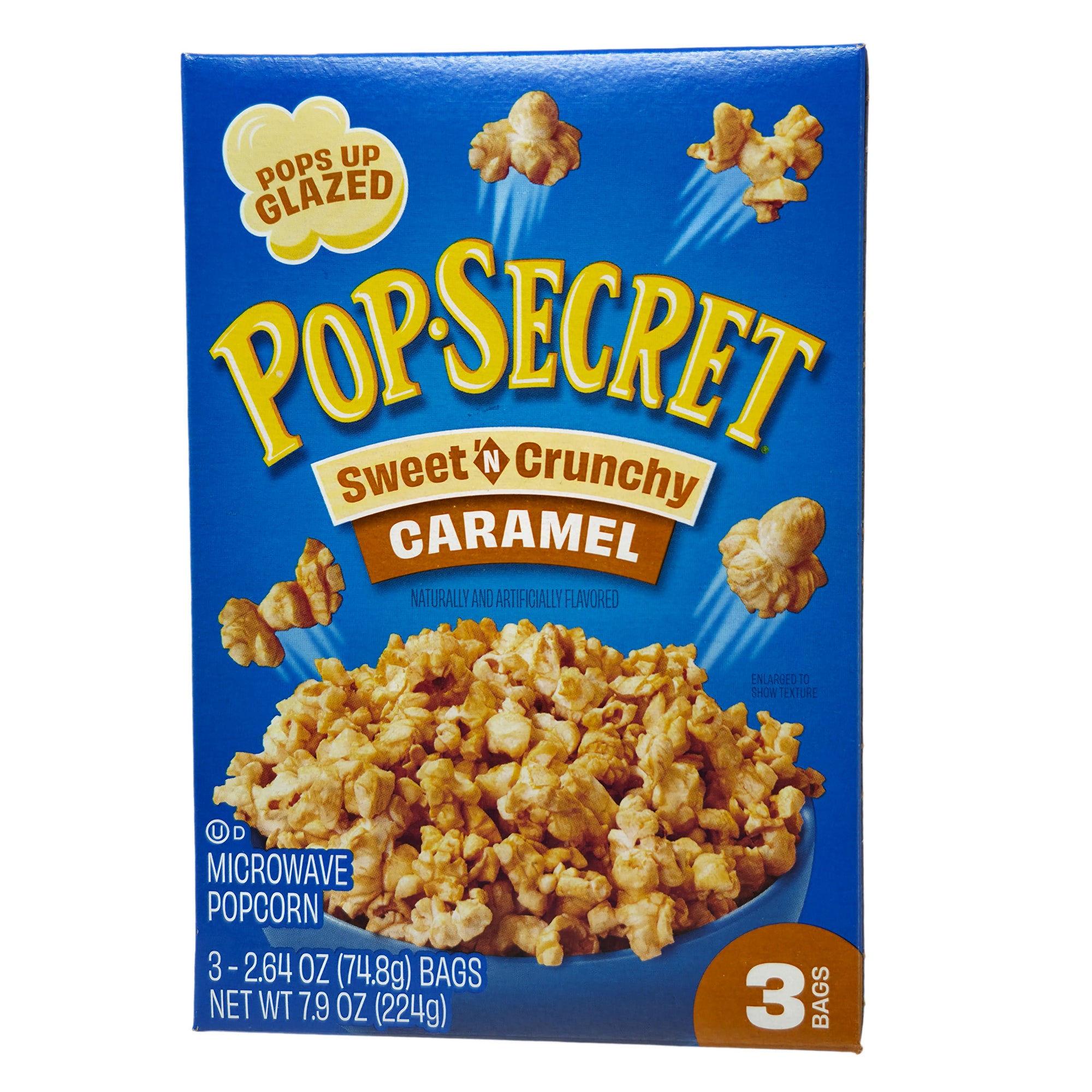 3pk - Pop Secret Sweet'n Crunchy Caramel Popcorn - 7.9oz.