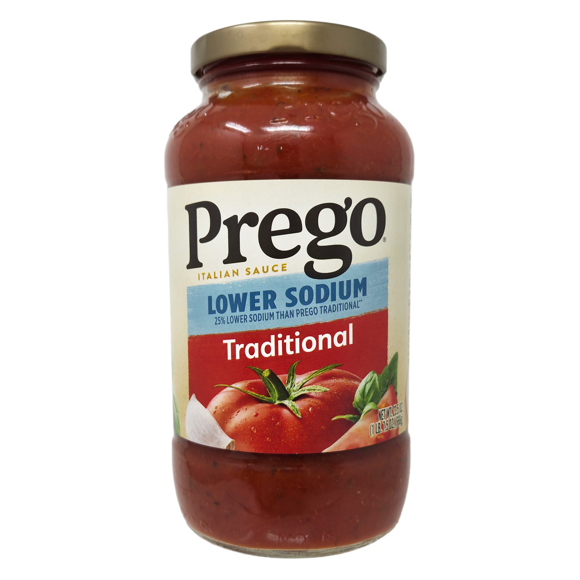 Prego Lower Sodium Traditional Italian Sauce - 23.5oz