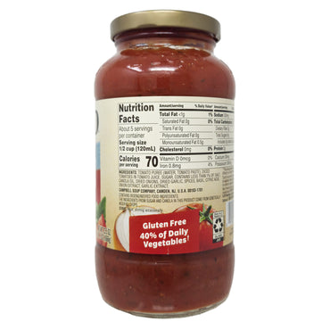 Prego Lower Sodium Traditional Italian Sauce - 23.5oz
