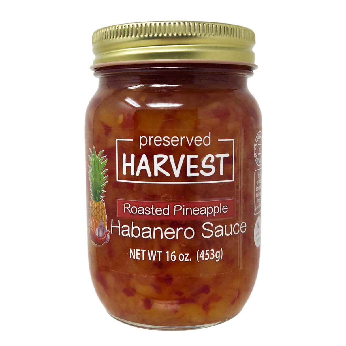 Preserved Harvest Roasted Pineapple Habanero Sauce - 16oz