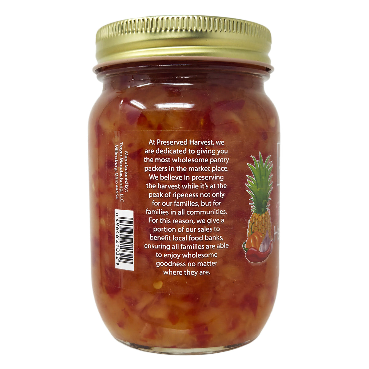 Preserved Harvest Roasted Pineapple Habanero Sauce - 16oz