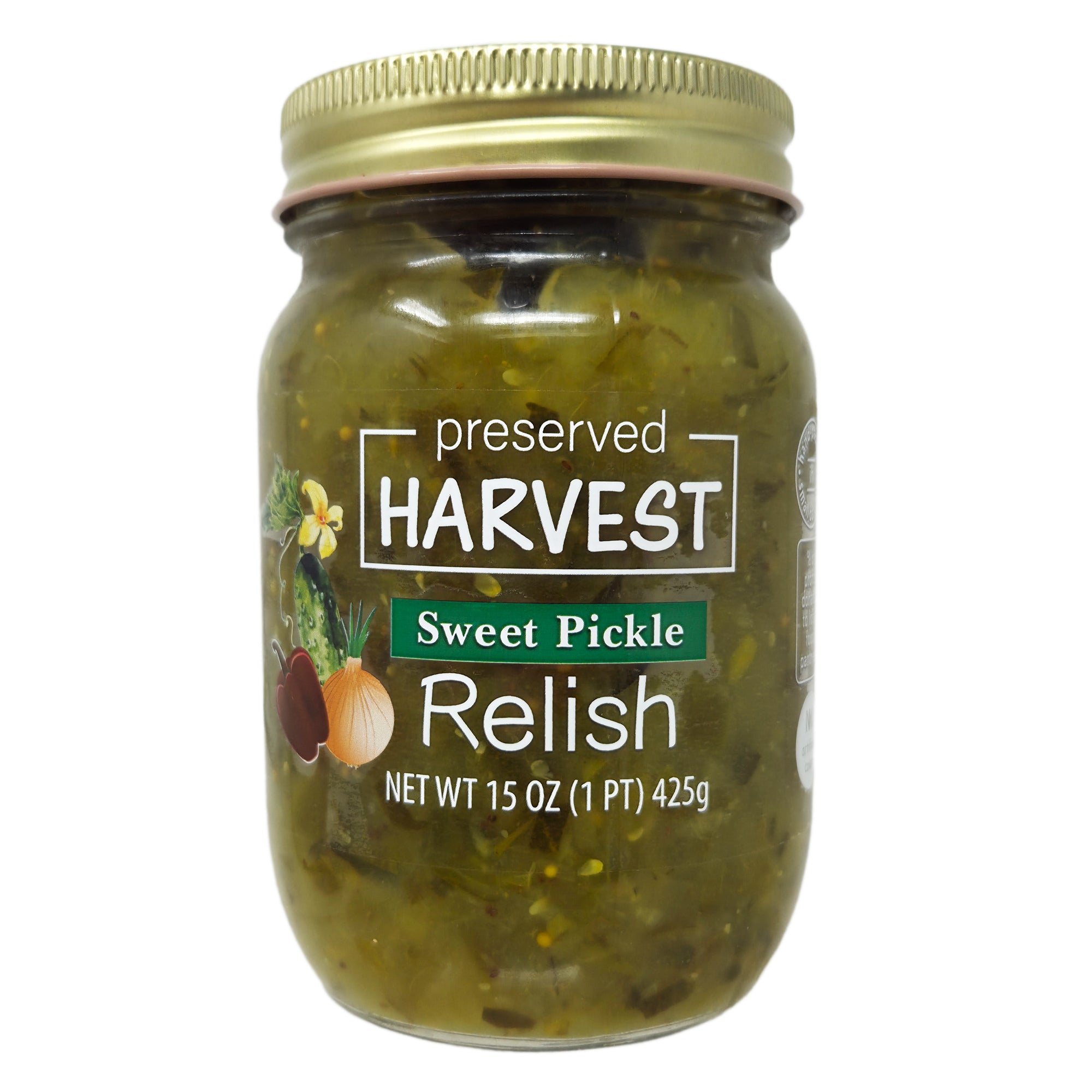 Preserved Harvest Sweet Pickle Relish - 15oz.
