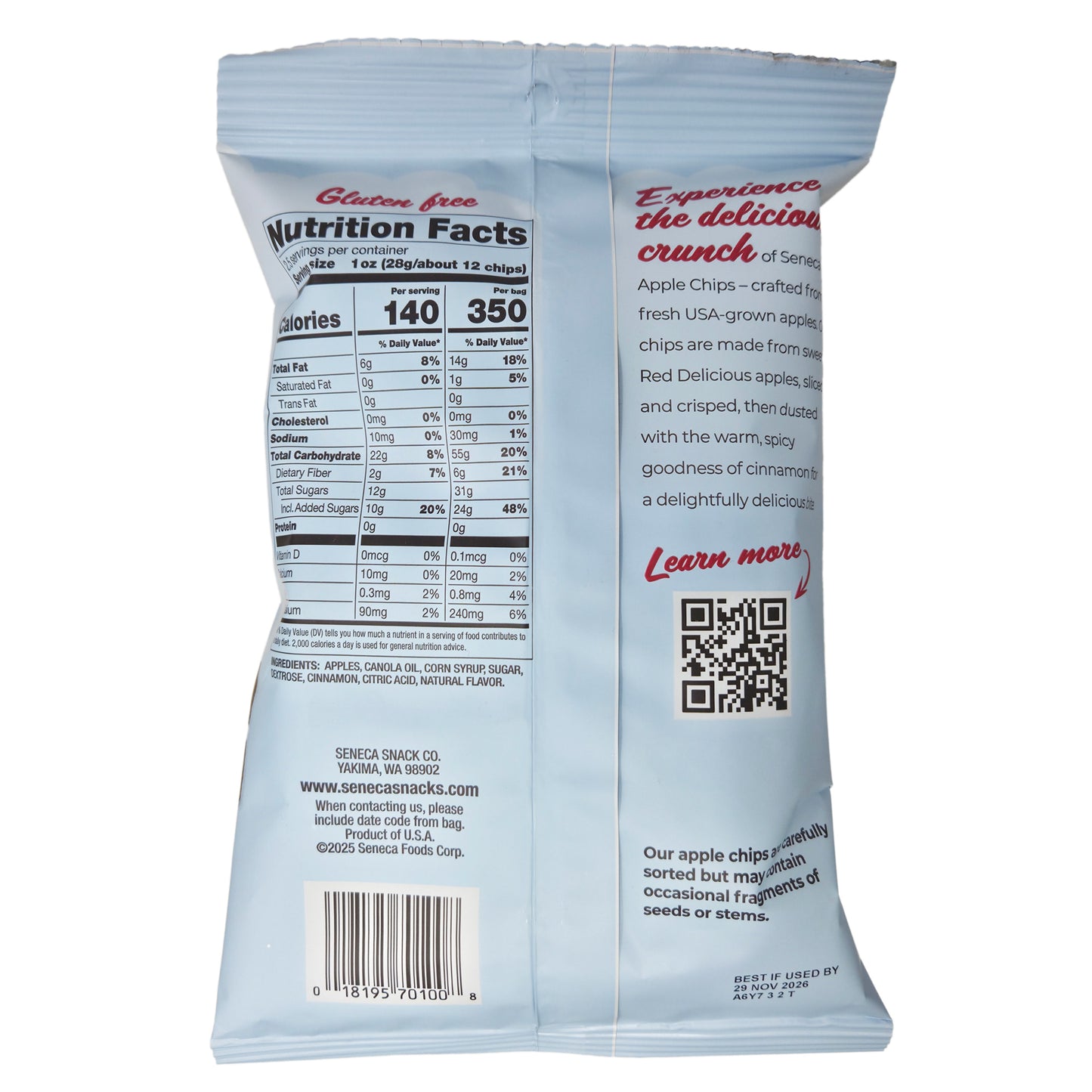 Seneca Cinnamon Apple Chips - 2.5oz.