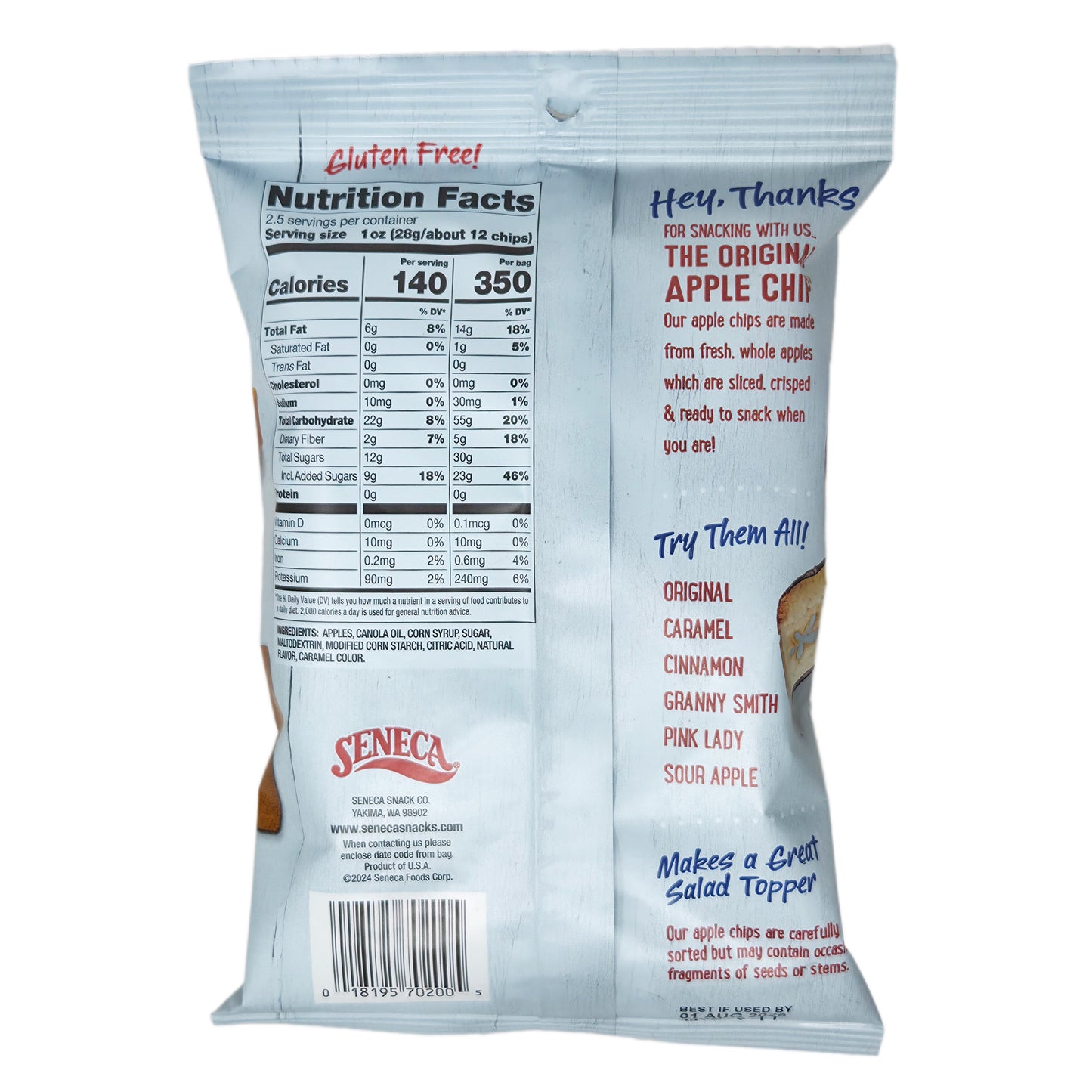 Seneca Caramel Apple Chips - 2.5oz.