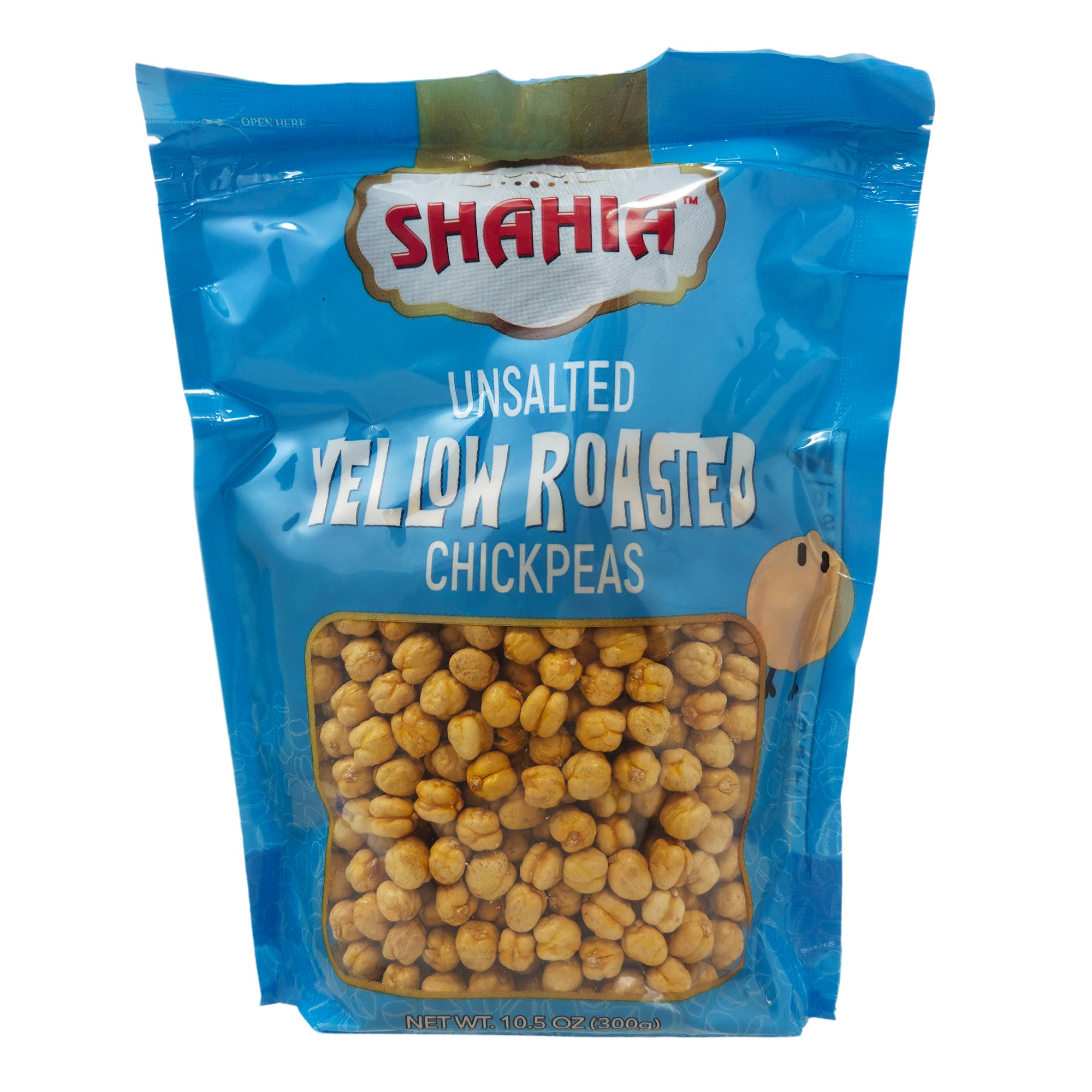 Shahia Unsalted Yellow Roasted Chickpeas - 10.5oz - Healthy Heart Market