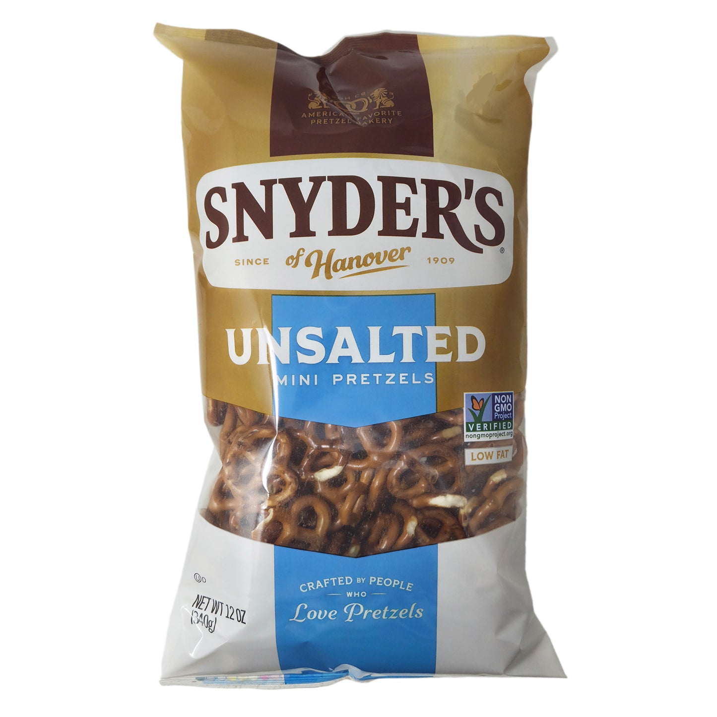 Snyder's Unsalted Mini Pretzels - 12oz - Healthy Heart Market