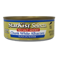StarKist Selects No Salt Added Chunk White Albacore Tuna - 4.5oz.