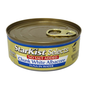 StarKist Selects No Salt Added Chunk White Albacore Tuna - 4.5oz.