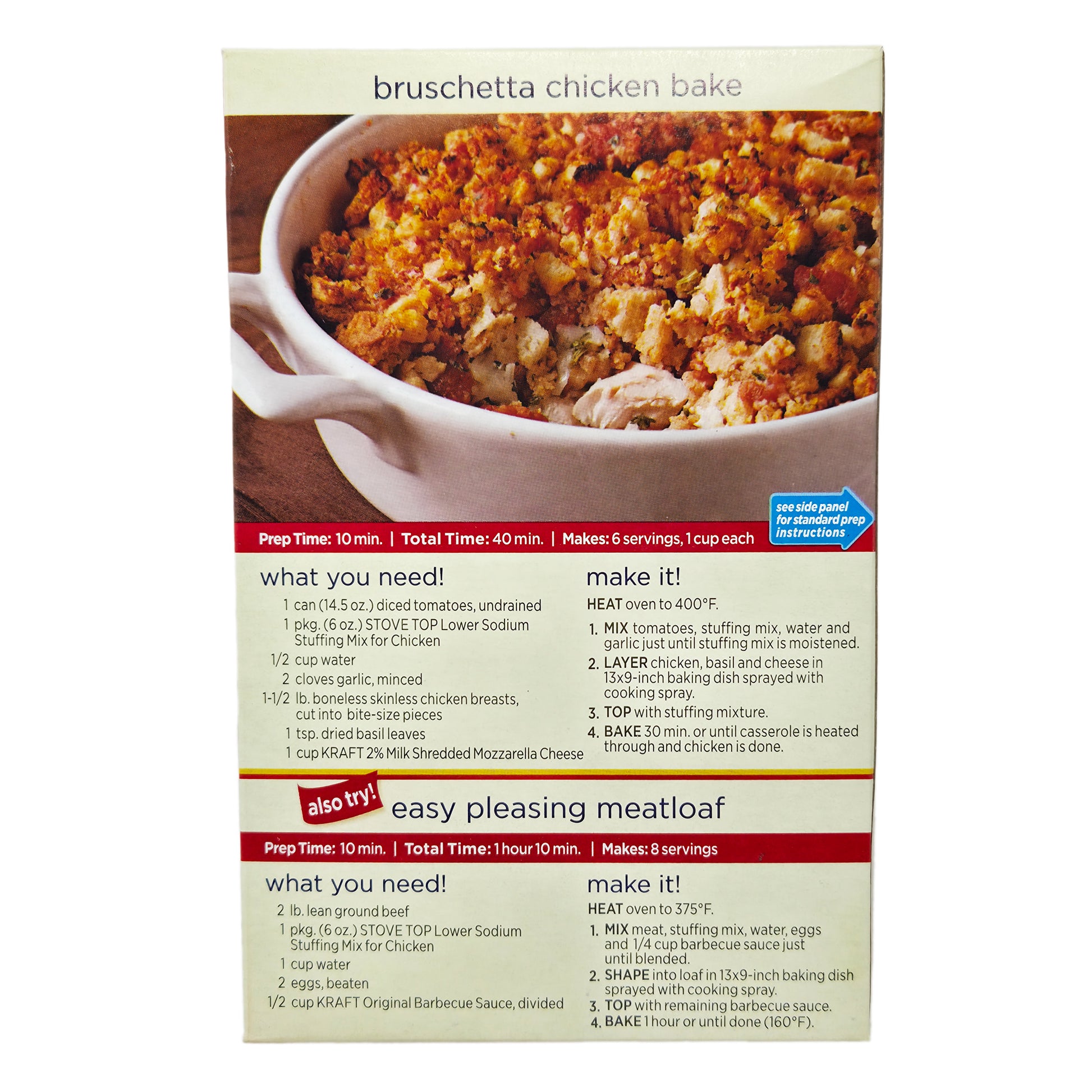 Stove Top Lower Sodium Stuffing Mix For Chicken - 6oz - Healthy Heart Market