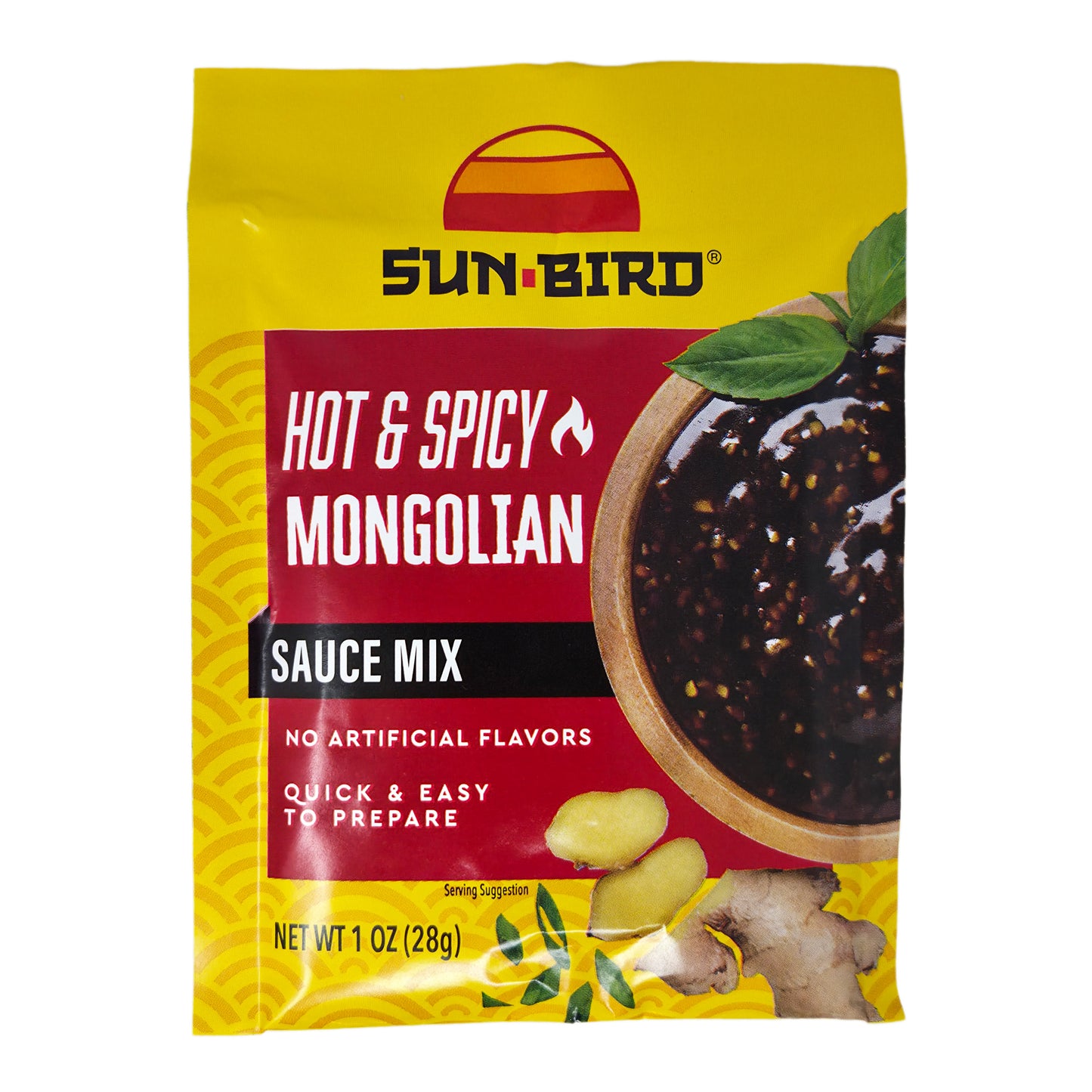 Sun-Bird Hot and Spicy Mongolian Sauce Mix - 1oz.