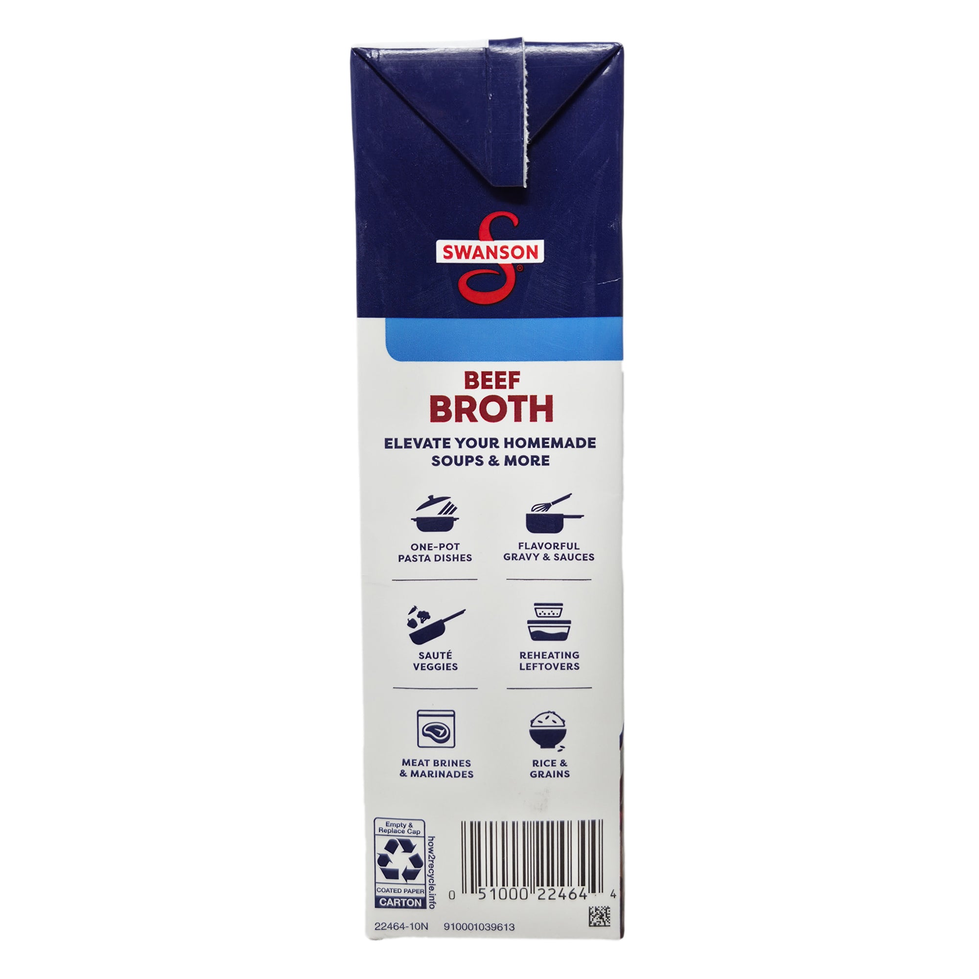Swanson's Unsalted Beef Broth - 32oz.