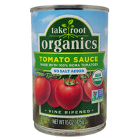 Take Root Organics Tomato Sauce No Salt Added - 15oz