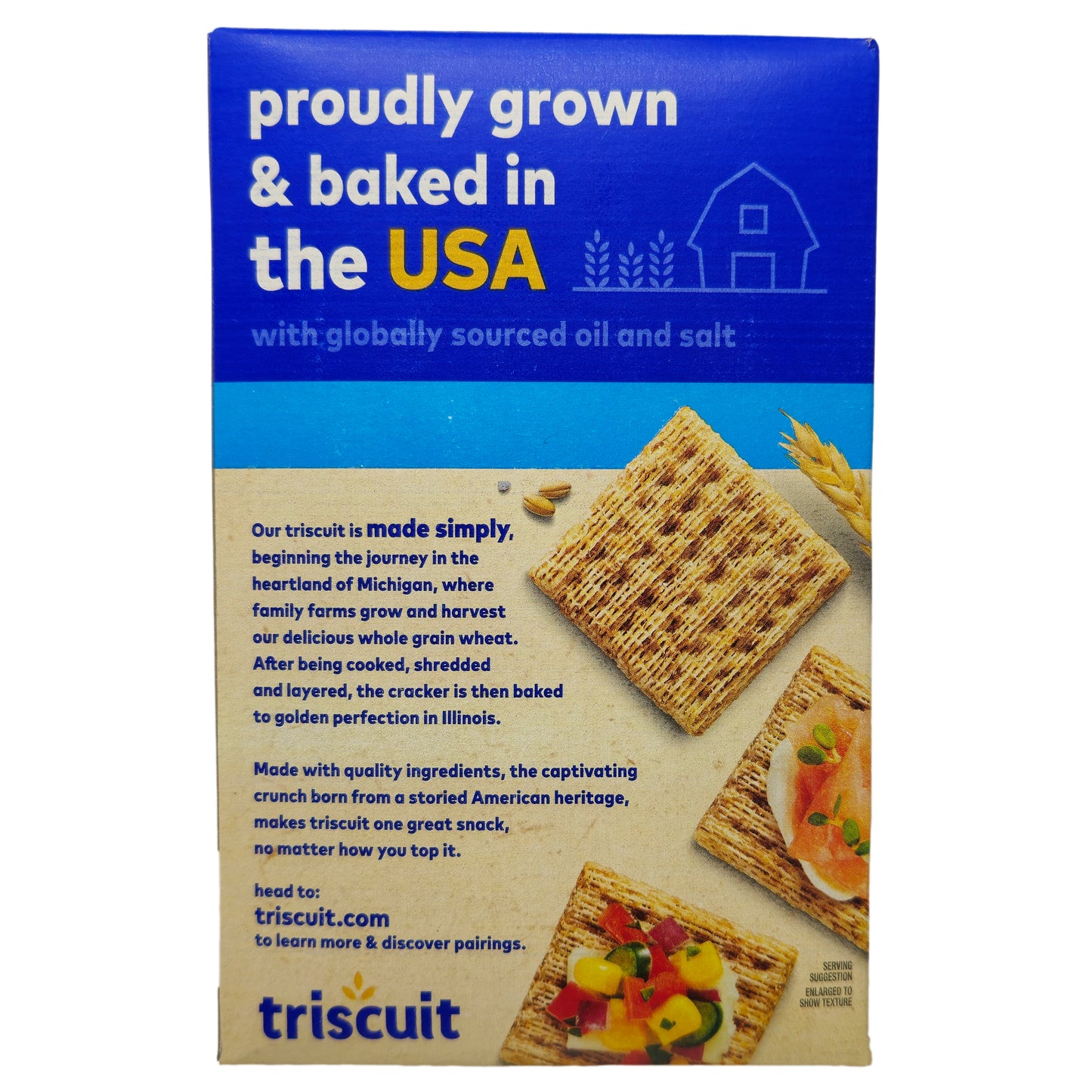 Triscuit Hint of Salt Crackers- 8.5oz