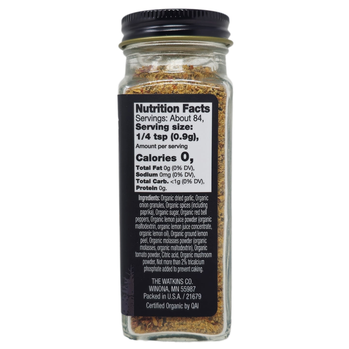 Watkins Salt Free Chicken Seasoning - 2.6oz.