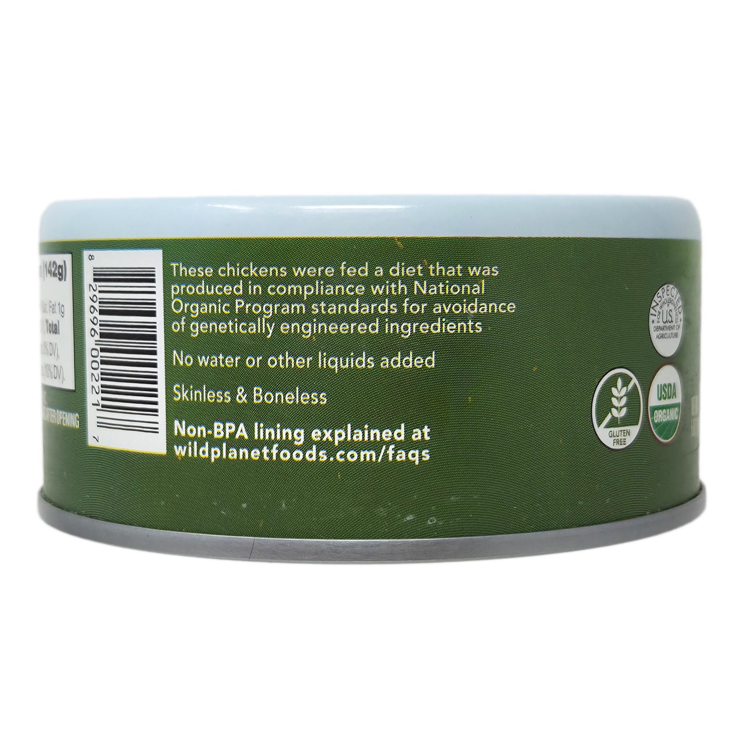 Wild Planet Organic Roasted Chicken Breast No Salt Added - 5oz.