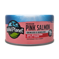 Wild Planet No Salt Added Salmon - 6oz.