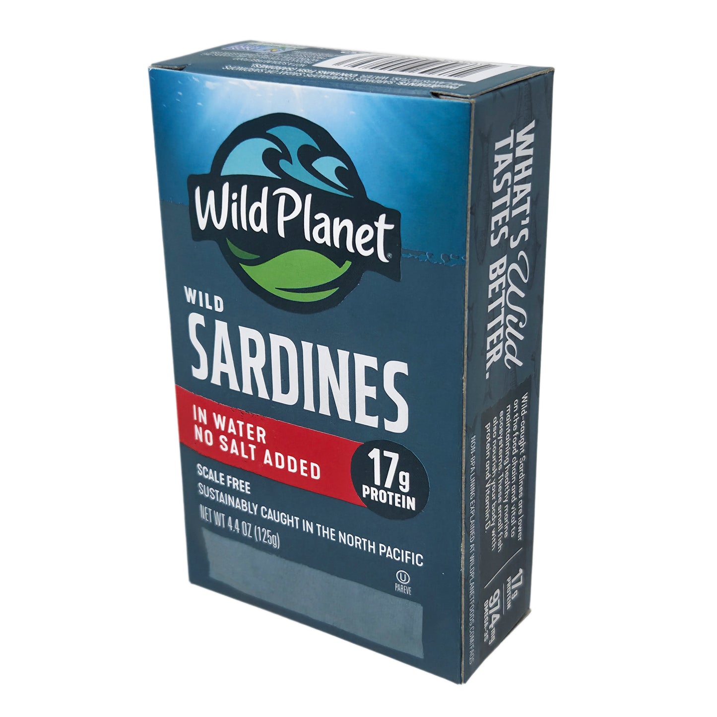 Wild Planet No Salt Added Wild Sardines in Water - 4.4oz.