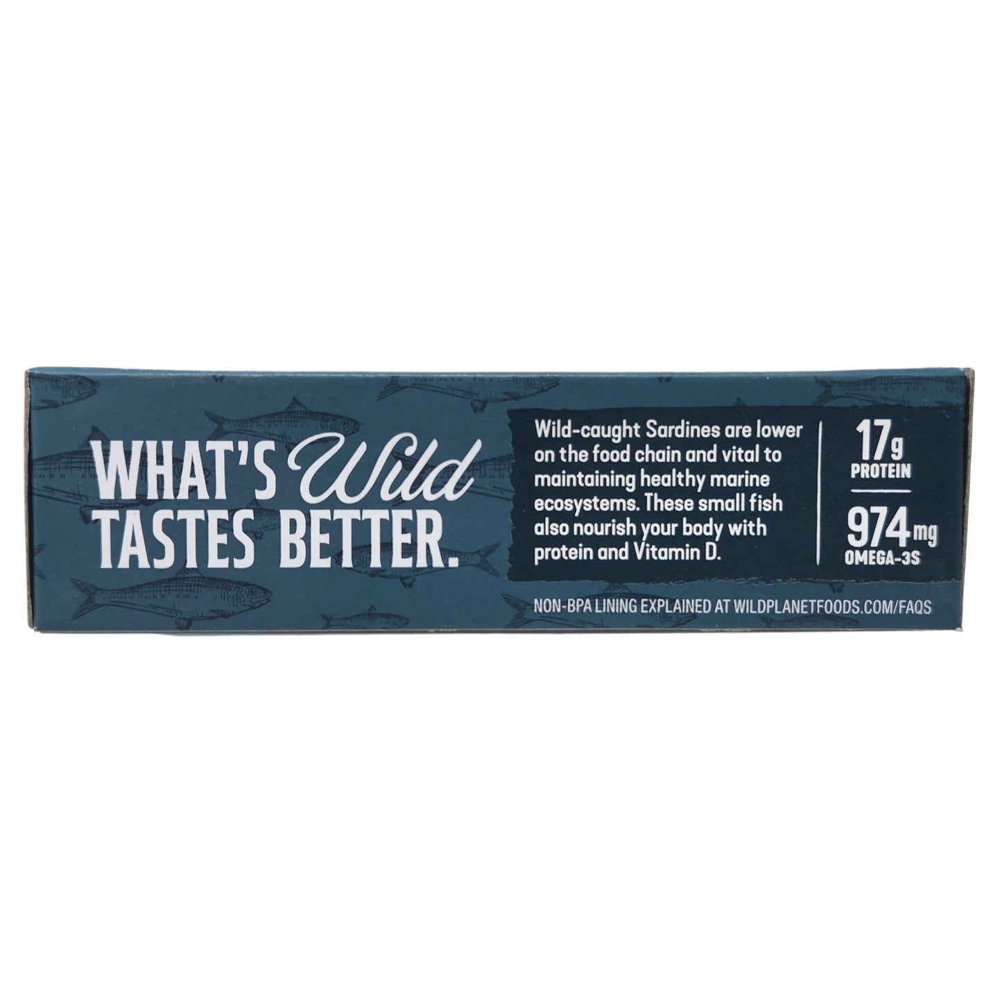 Wild Planet No Salt Added Wild Sardines in Water - 4.4oz.