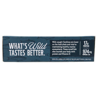 Wild Planet No Salt Added Wild Sardines in Water - 4.4oz.