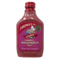 Woeber's Cranberry Horseradish Sandwich Pal Sauce- 16oz. - Healthy Heart Market