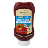 Woodstock Tomato Ketchup 50% Less Sugar & Sodium -19.5oz