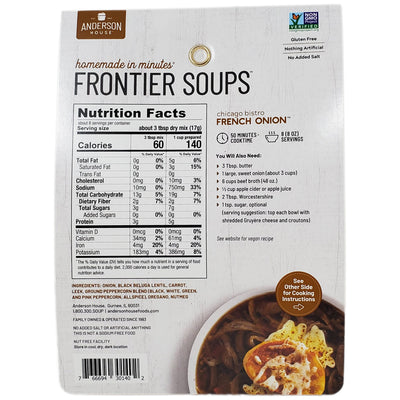 Frontier Chicago Bistro French Onion Soup Mix - 4.75oz. - Healthy Heart Market