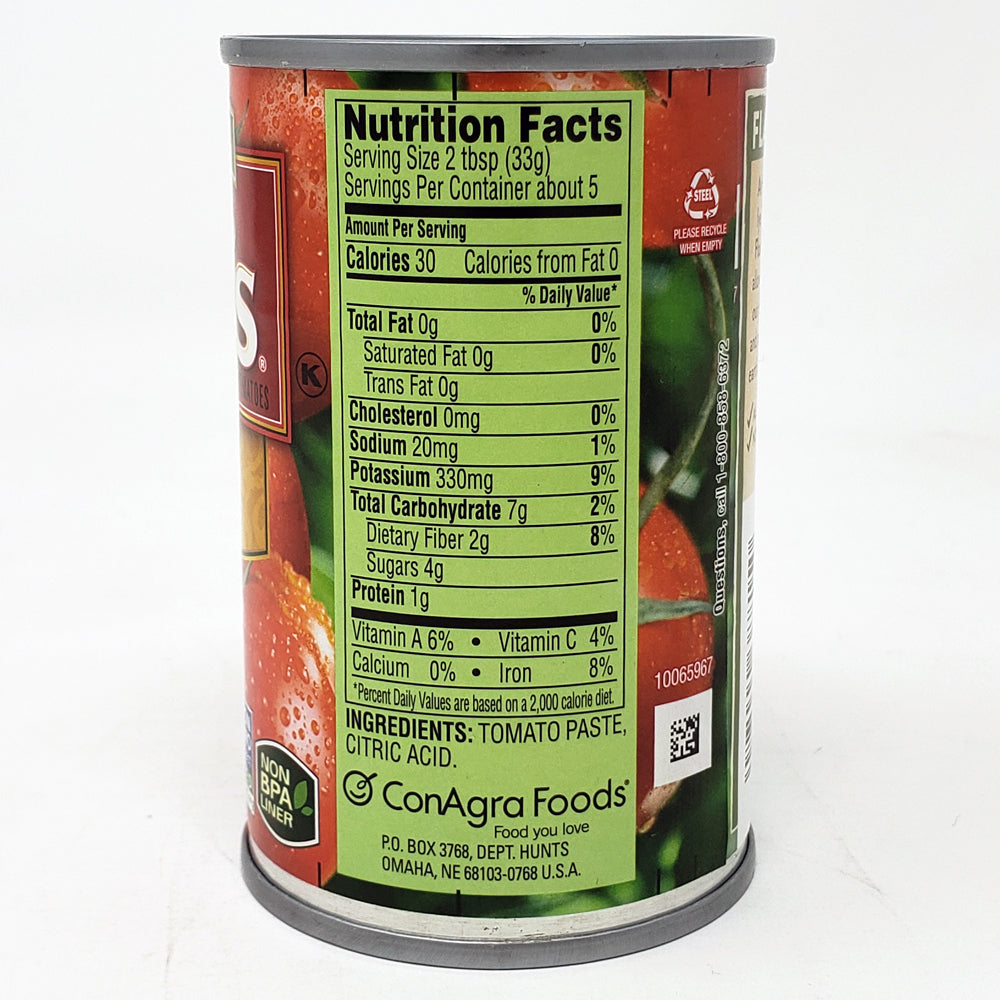 Hunt's Natural Tomato Paste-6 oz. - Healthy Heart Market