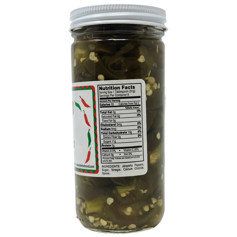 Alberto's Candied Jalapeno Slices-9 oz. - Healthy Heart Market