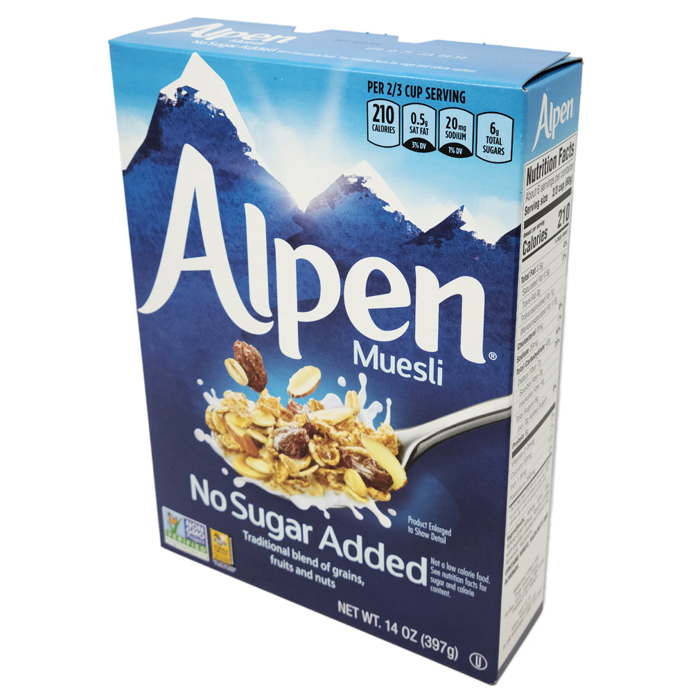 Alpen No Sugar Added Cereal-14 oz.