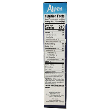 Alpen No Sugar Added Cereal-14 oz.